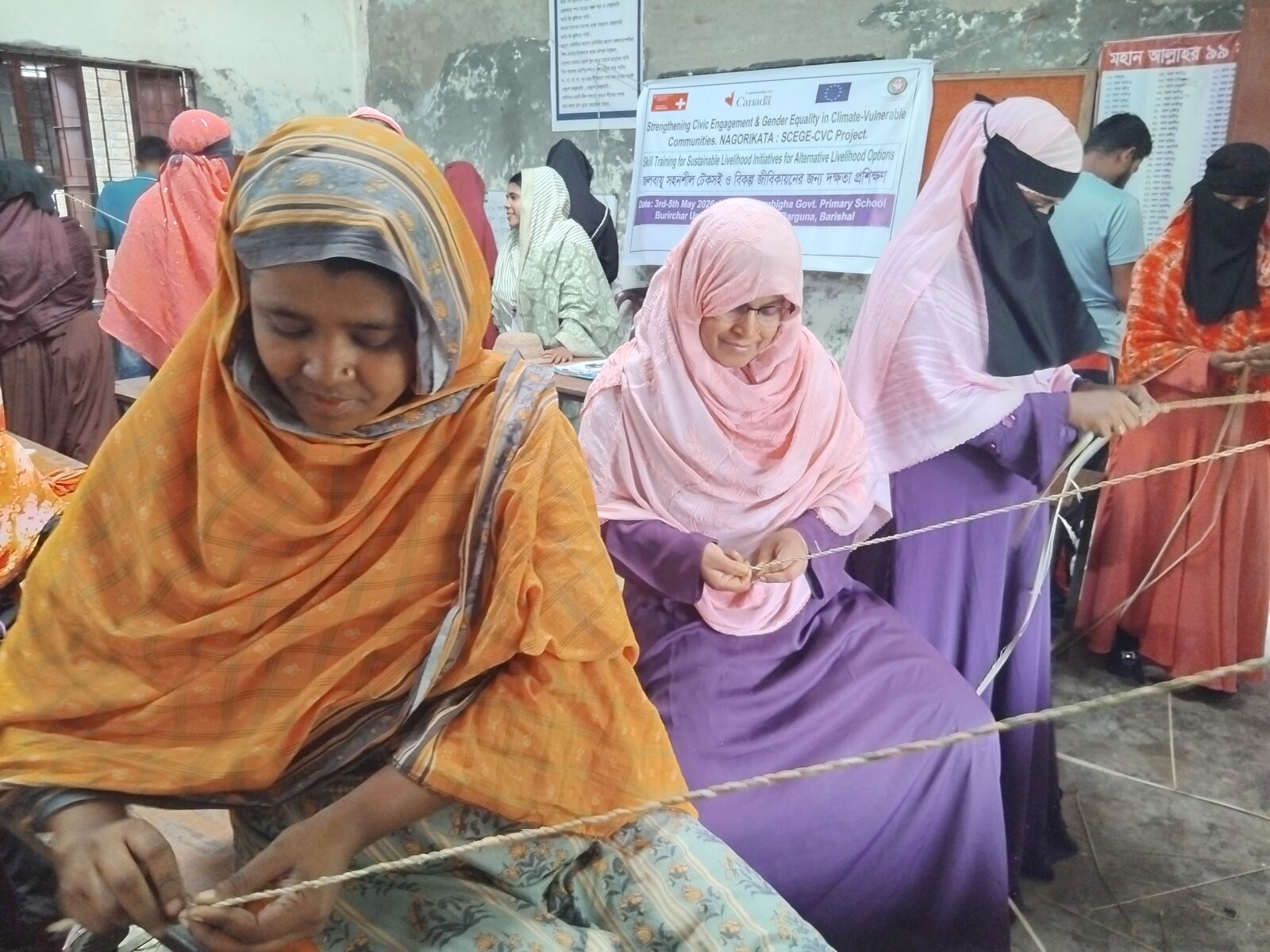 Sustainable, climate-resilient livelihood initiative, NAGORIKATA: SCEGE-CVC Project